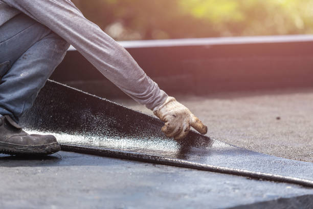Professional Waterproofing technician working in Grandview, IL